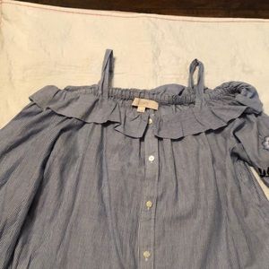 Loft Embroidered Blouse